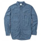 Men’s Classic Chambray Industrial Work Shirt