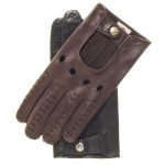 Men’s Perforated Leather Driving Gloves