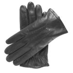 Men’s Classic Black Leather Dress Gloves