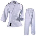 Traditional White Single-Weave Martial Arts & Kendo Uniform Set