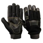 Heavy-Duty Genuine Leather Mechanic & Tactical Work Gloves