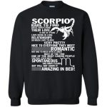 Scorpio Zodiac Graphic Print Sweatshirt